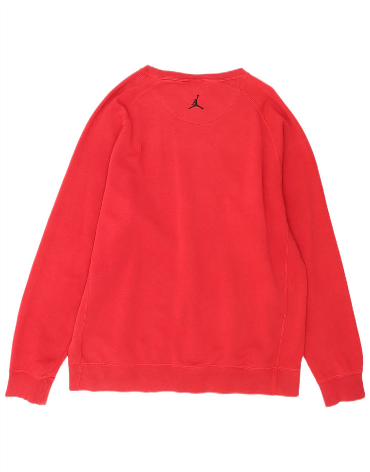 Jordan Sweat-shirt graphique pour homme XL en coton rouge