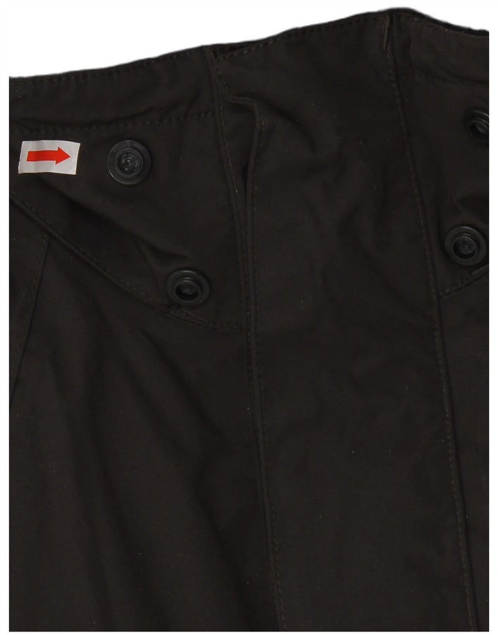 Jack Wolfskin Veste de Pluie Homme UK 36/38 Medium Noir Polyamide