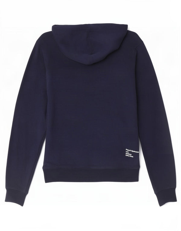 Lacoste Pull à capuche Graphic Classic Fit pour homme Taille 2 XS Bleu marine Coton