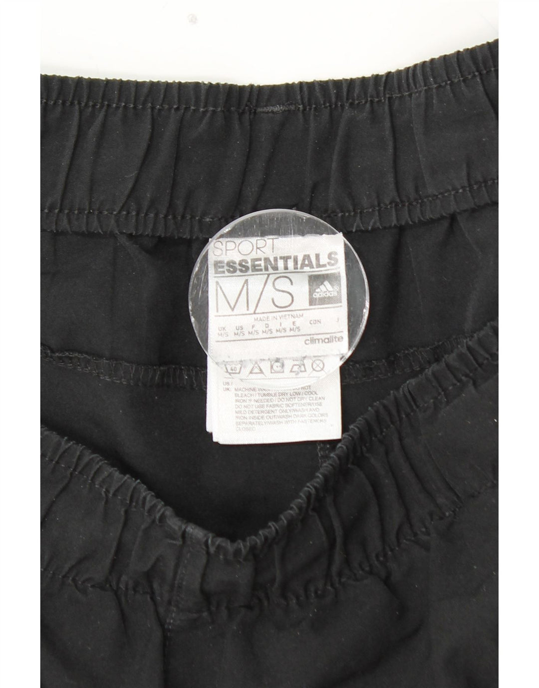 ADIDAS Pantalon de Survêtement Climalite Homme Noir Moyen Polyester