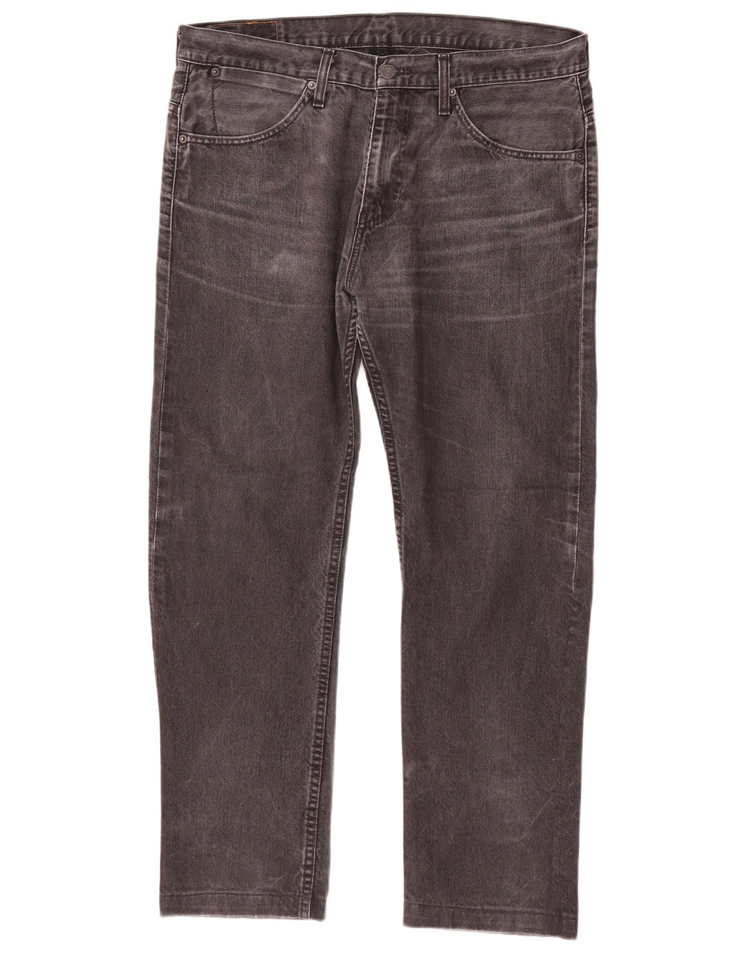 Levi's Jean Droit 504 Homme Gris W34 L29 Coton