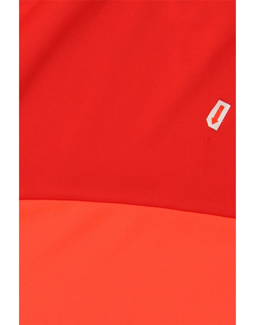 ADIDAS Garçon Climalite T-Shirt Top 15-16 ans Orange Colourblock Polyester