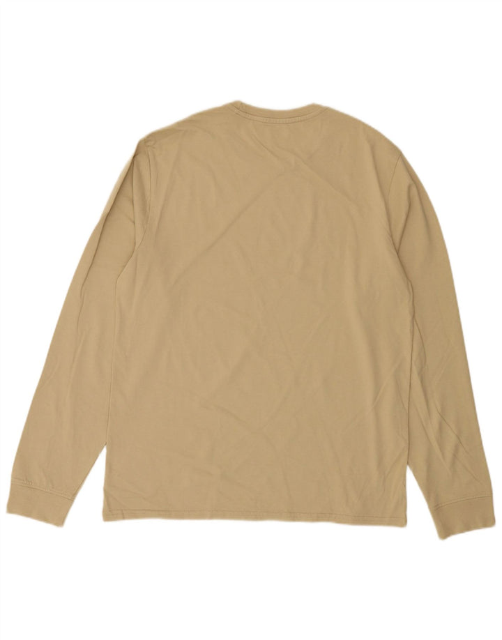 LEVI'S Top Standard Manches Longues Homme Beige Moyen Coton