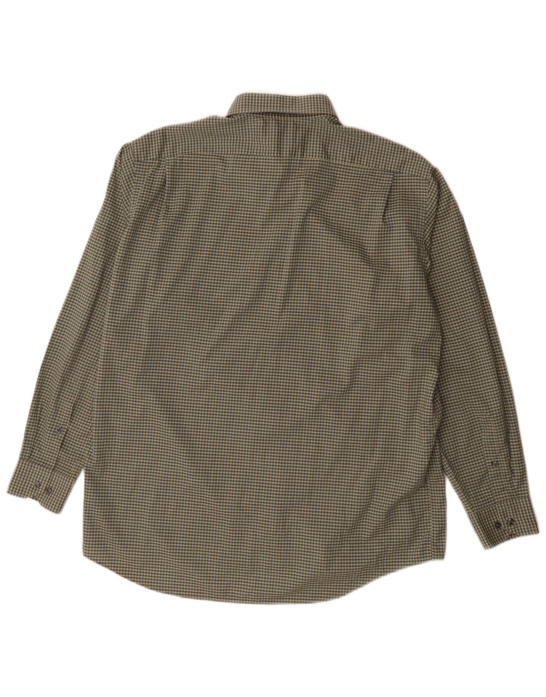 Lacoste Chemise Homme Taille 42 Grand Coton Vichy Kaki