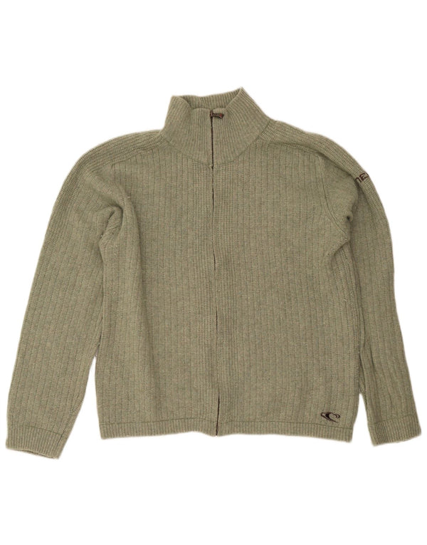 O'Neill Cardigan entièrement zippé pour homme en laine kaki