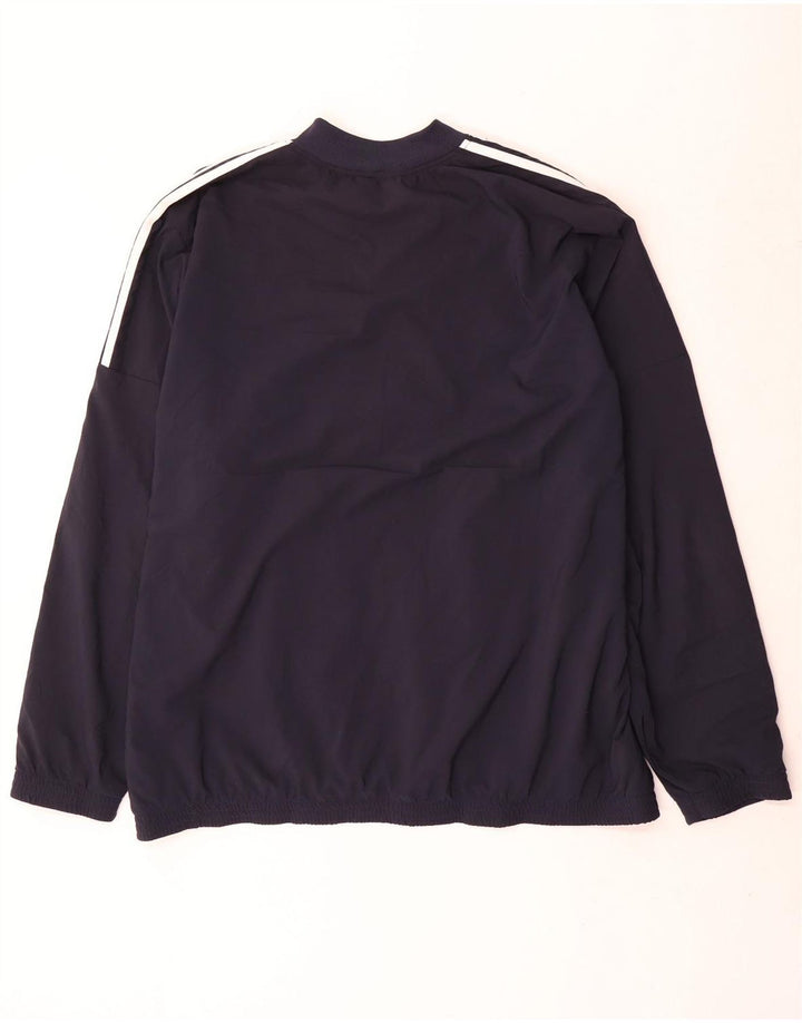 Adidas Veste de survêtement pour homme 2XL Bleu marine Polyester
