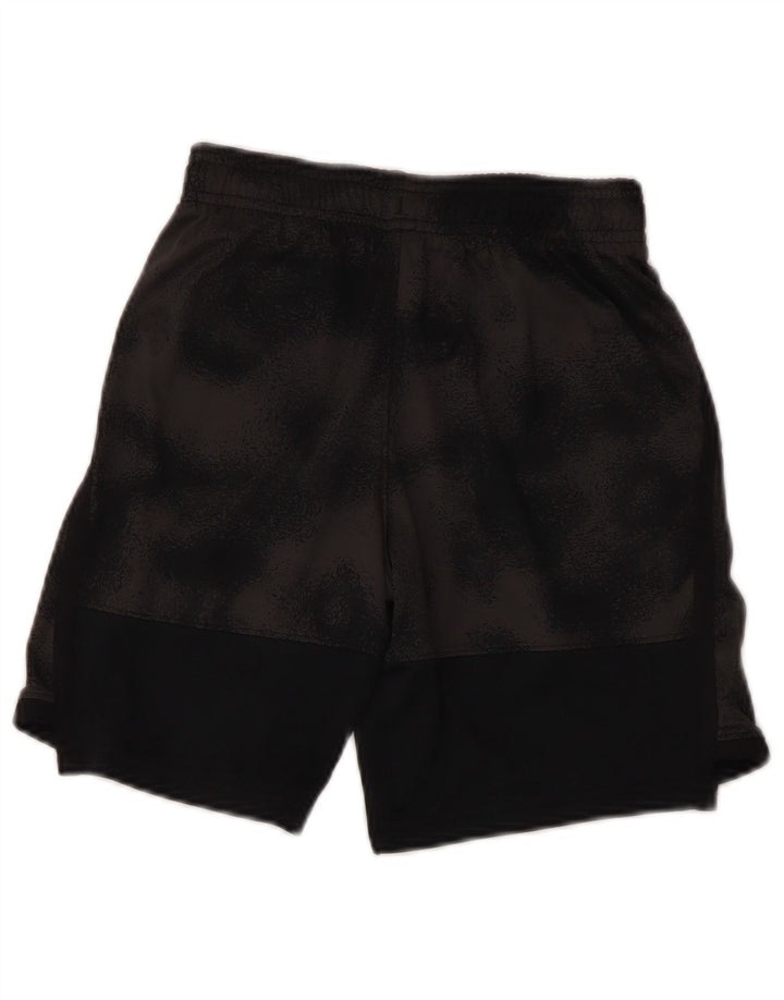 UNDER ARMOUR Short de sport graphique pour fille 7-8 ans Petit camouflage noir