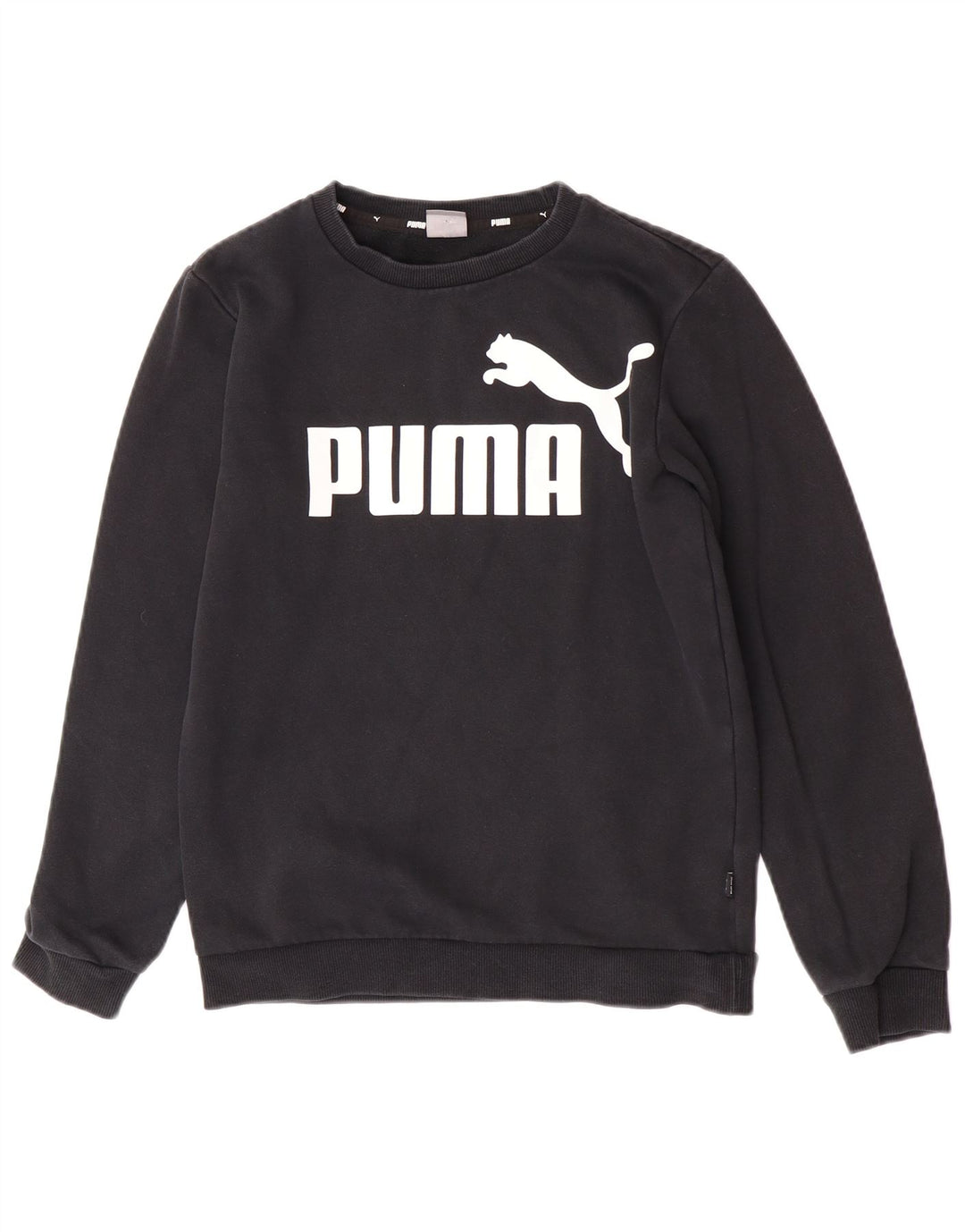 Puma Sweat-shirt graphique garçon 13-14 ans Noir Coton
