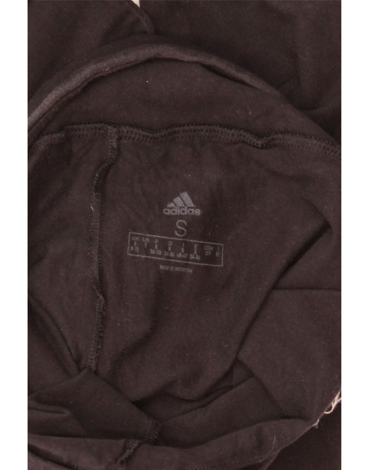 Adidas Legging graphique pour femme UK 8/10 Petit Noir