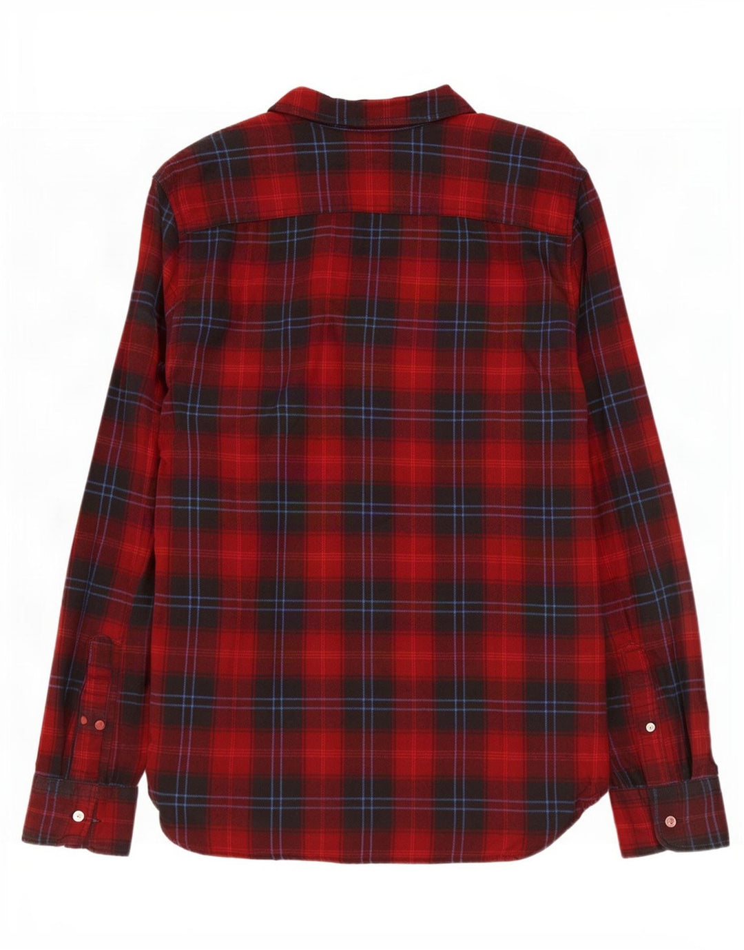 Levi's Chemise Flannel Homme Rouge Moyen Carreaux Coton