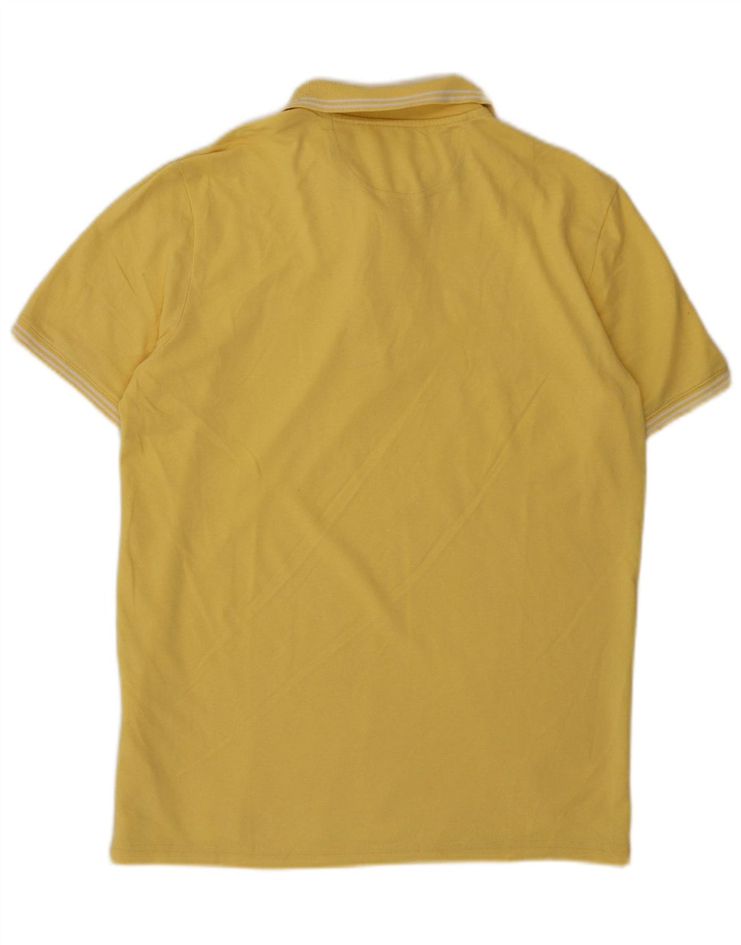 CHAMPION Polo Easy Fit Homme Jaune Moyen Coton