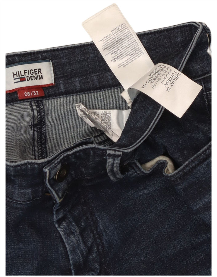 TOMMY HILFIGER Jean Slim Scanton Homme W28 L32 Bleu Marine Coton