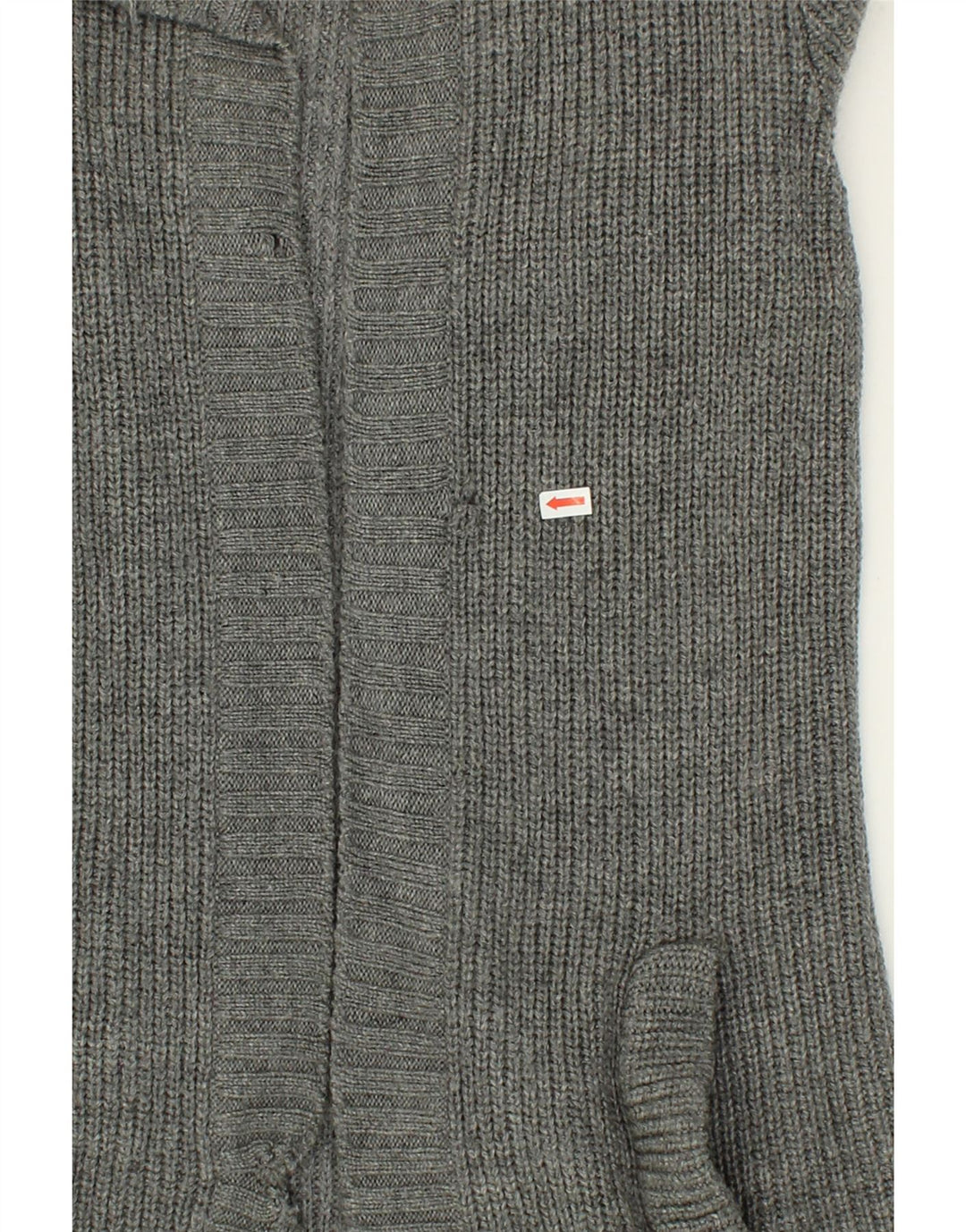 PAUL & SHARK Womens Open Cardigan Sweater UK 12 Medium Grey Vintage Paul & Shark and Second-Hand Paul & Shark from Messina Hembry 