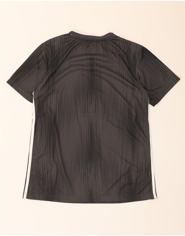 Adidas Femmes Aeroready T-Shirt Top UK 12/14 Moyen Noir