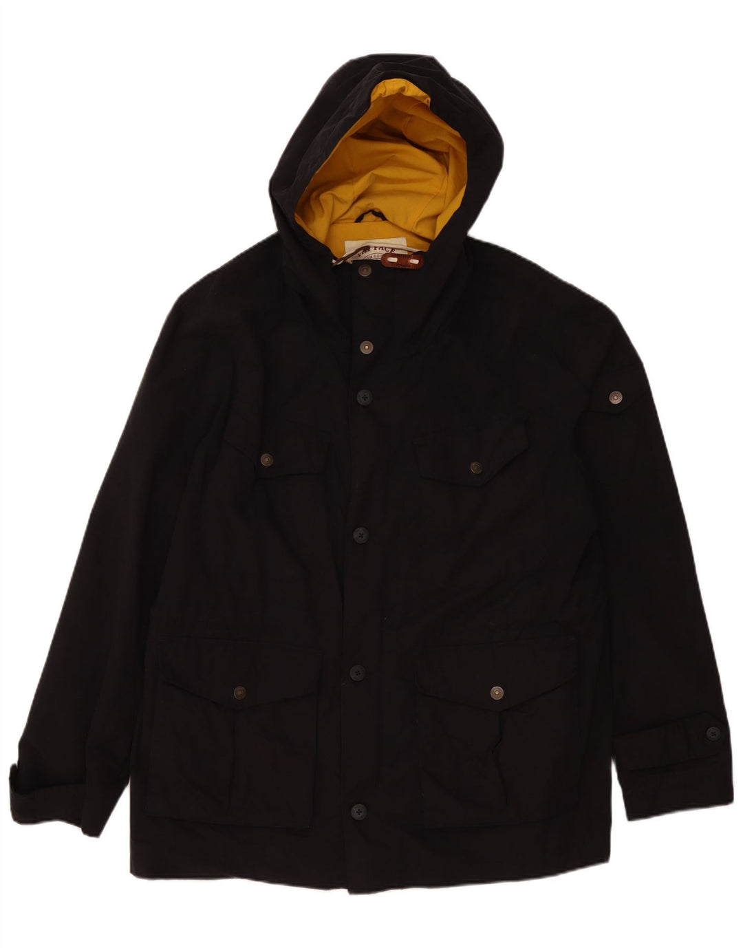 Fat Face Veste utilitaire à capuche pour homme UK 44 2XL Bleu marine Polyester