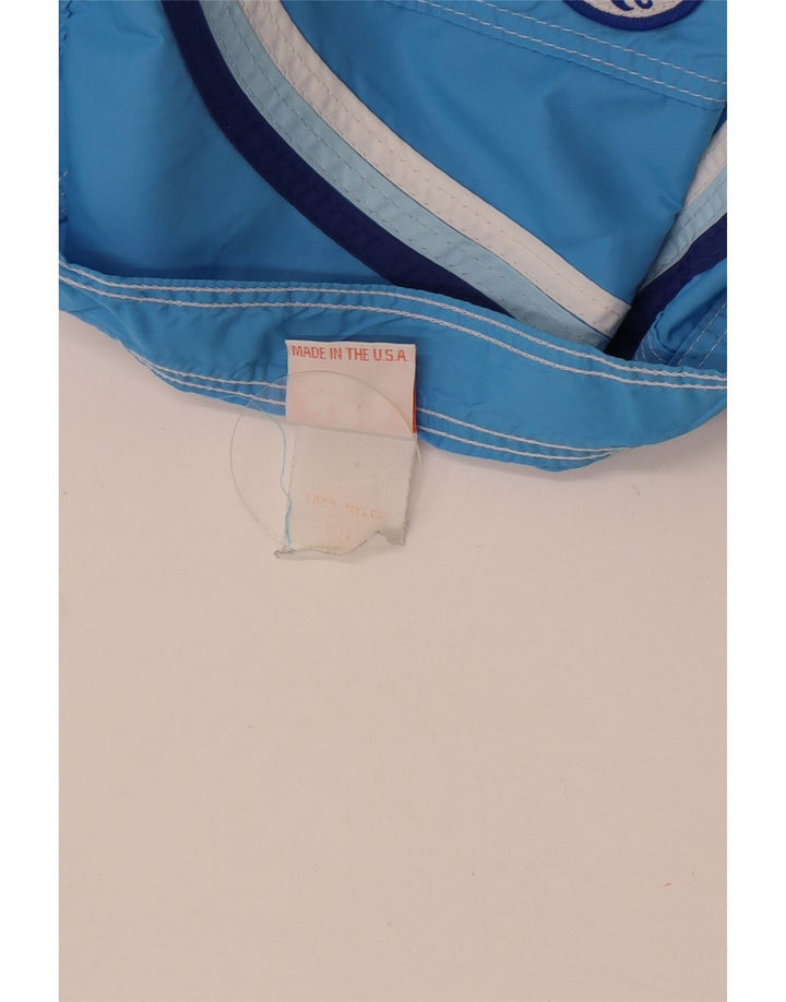 Sundek Short de bain homme en nylon color block bleu moyen