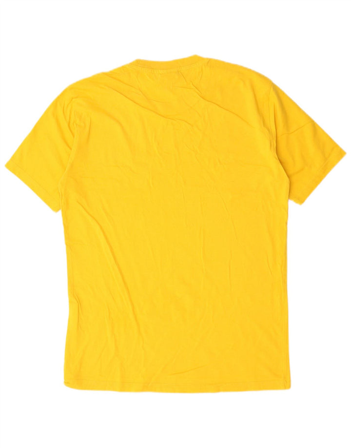Champion T-Shirt Homme Petit Jaune Coton