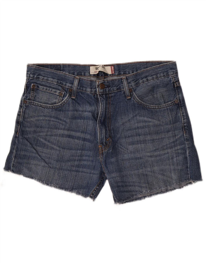 LEVI'S Short en Jean 527 Femme W36 XL Bleu Coton
