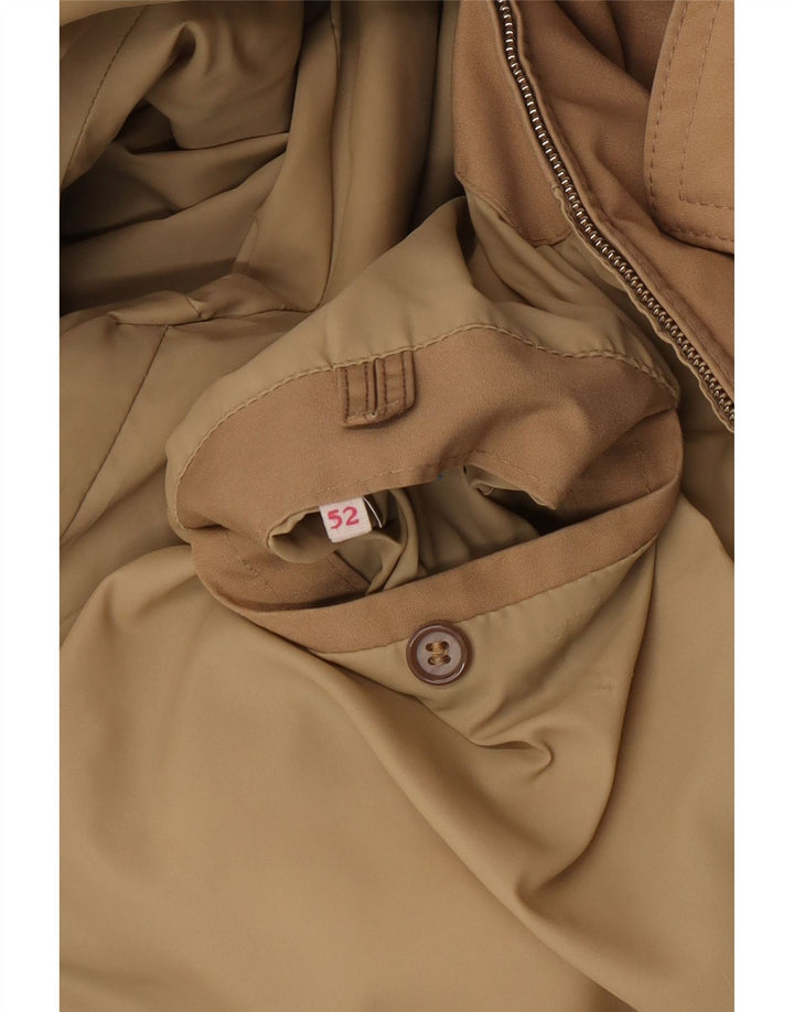 Veste Bomber Homme Vintage IT 52 XL Marron