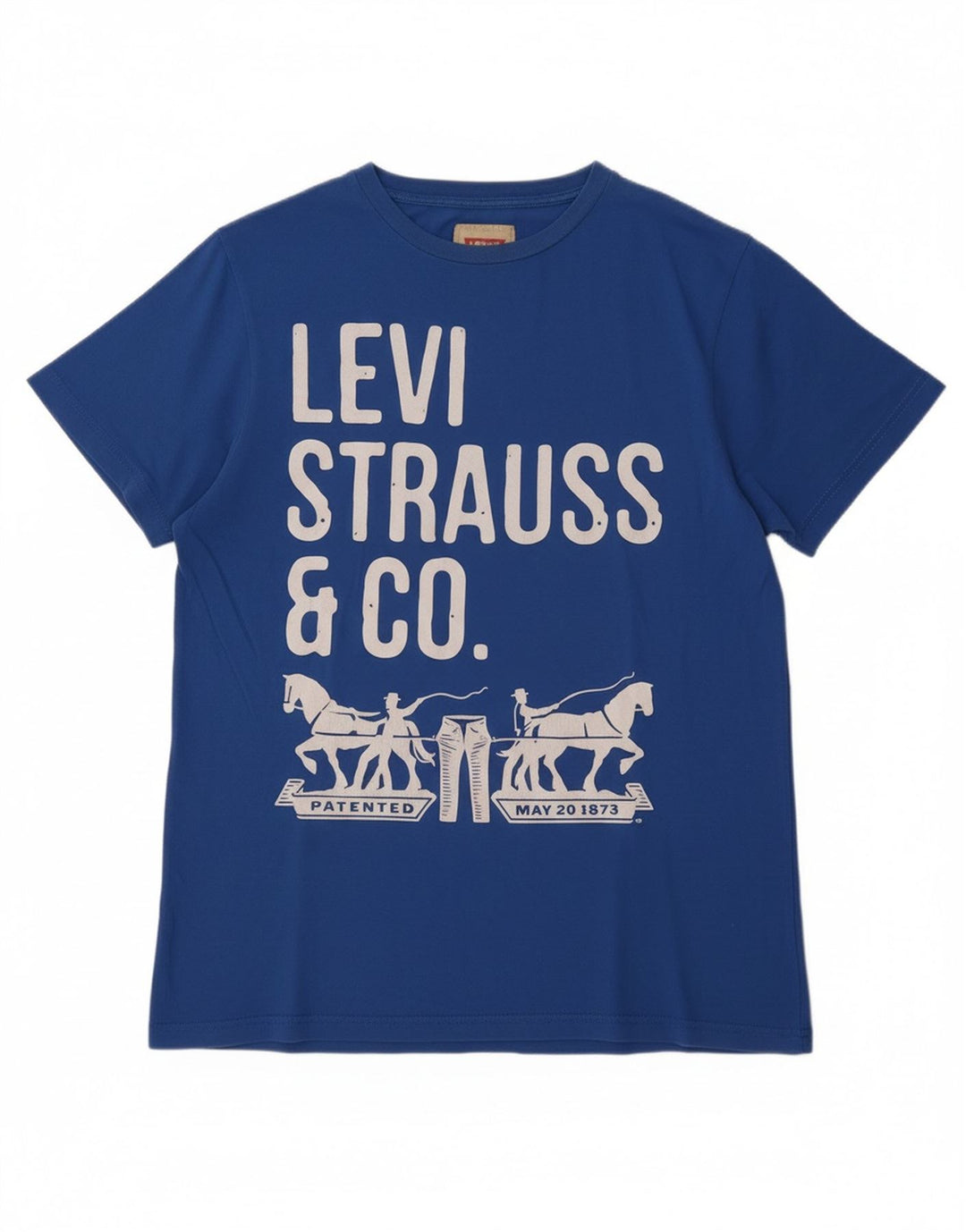 LEVI'S T-Shirt Graphique Garçon 15-16 ans Bleu Coton