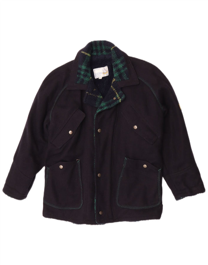 POP 84 Veste utilitaire surdimensionnée à manches 3/4 pour femme EU 36 Small Bleu marine