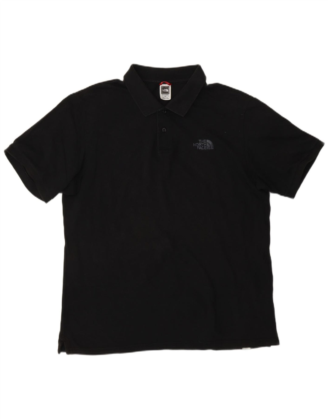 THE NORTH FACE Polo Homme Grand Noir Coton