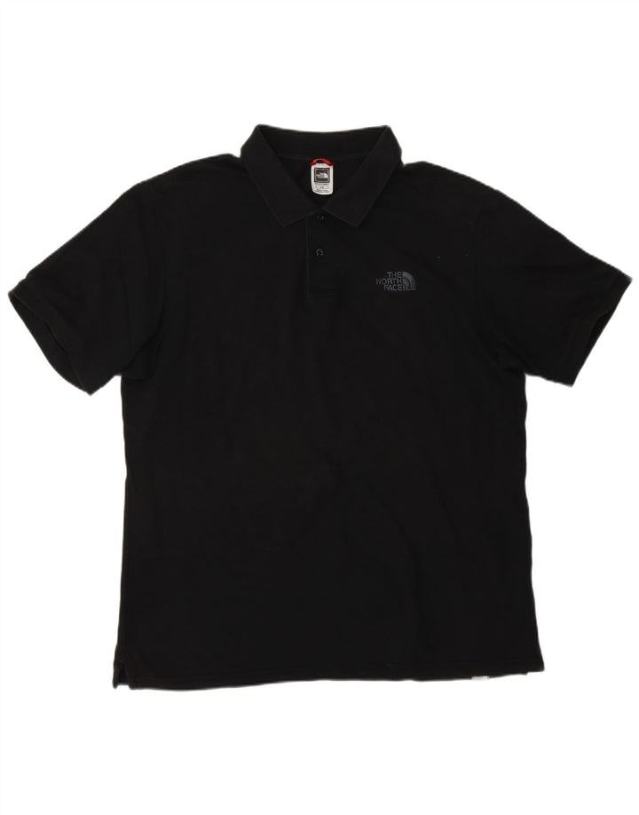 THE NORTH FACE Polo Homme Grand Noir Coton