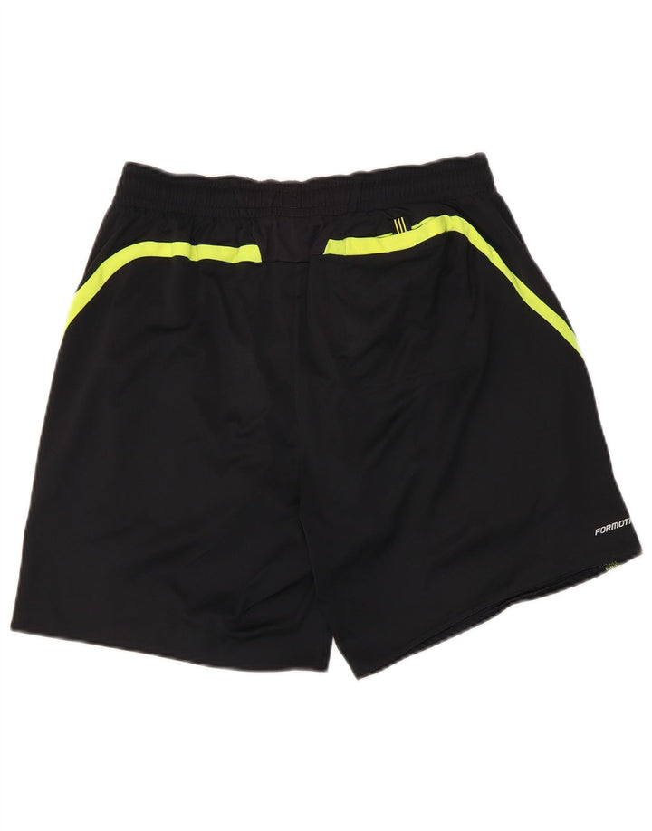 Adidas Short de Sport Climacool Homme Noir Moyen Polyester Colorblock