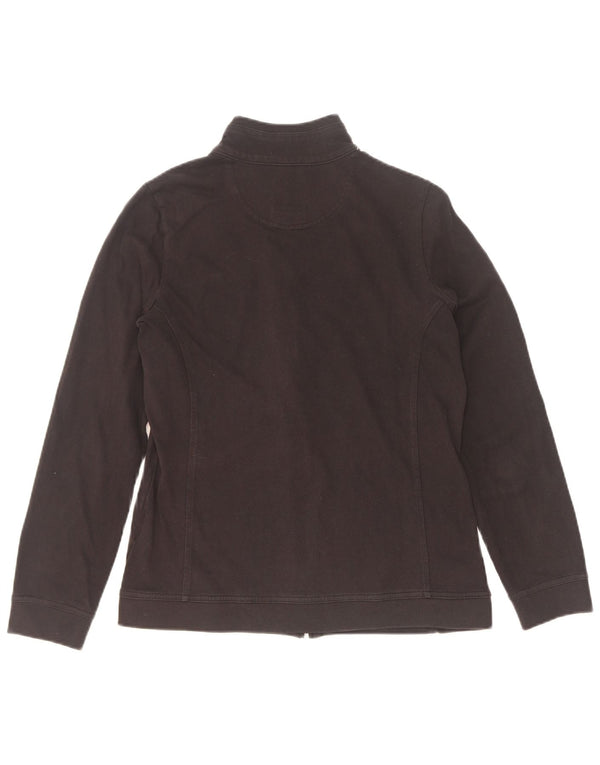 Champion Veste de survêtement pour femme UK 10 Small Noir Coton