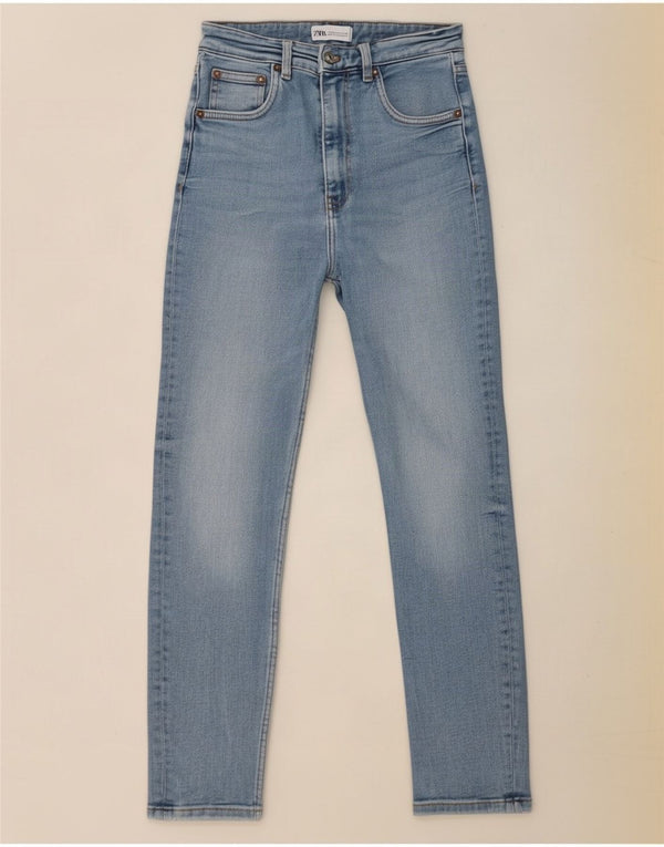 Zara Jean skinny femme EU 36 XS W26 L26 Bleu