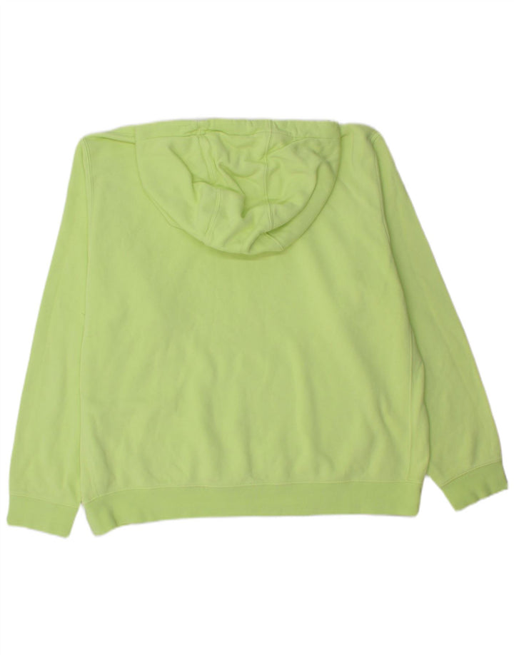 Nike Pull à capuche pour homme en coton vert Taille L