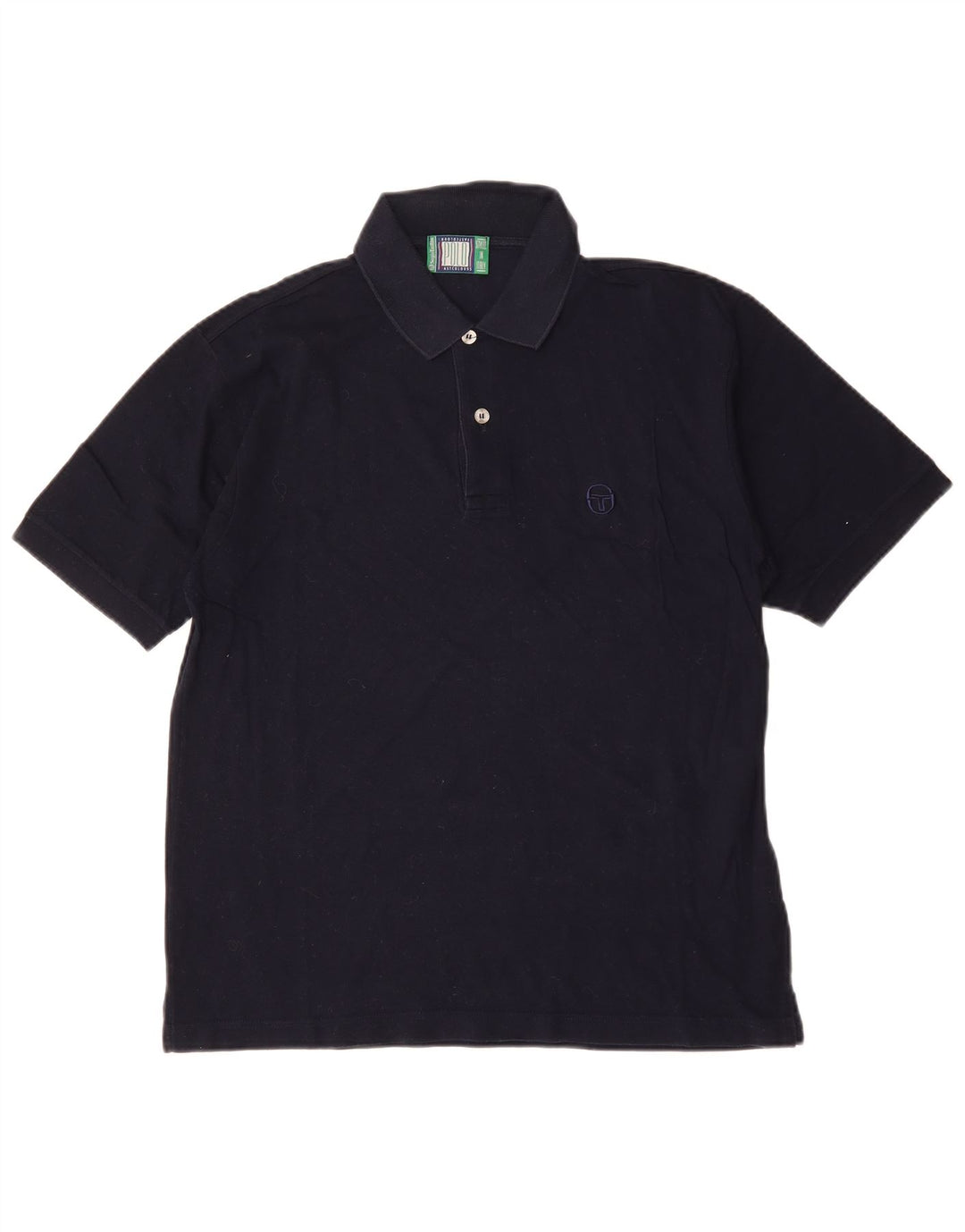 SERGIO TACCHINI Polo Homme Bleu Marine Moyen Coton