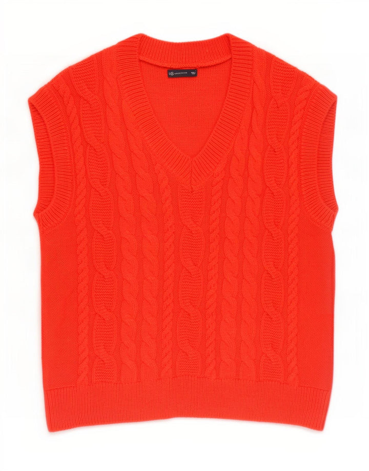 Marks & Spencer Débardeur pour homme en acrylique rouge Taille L
