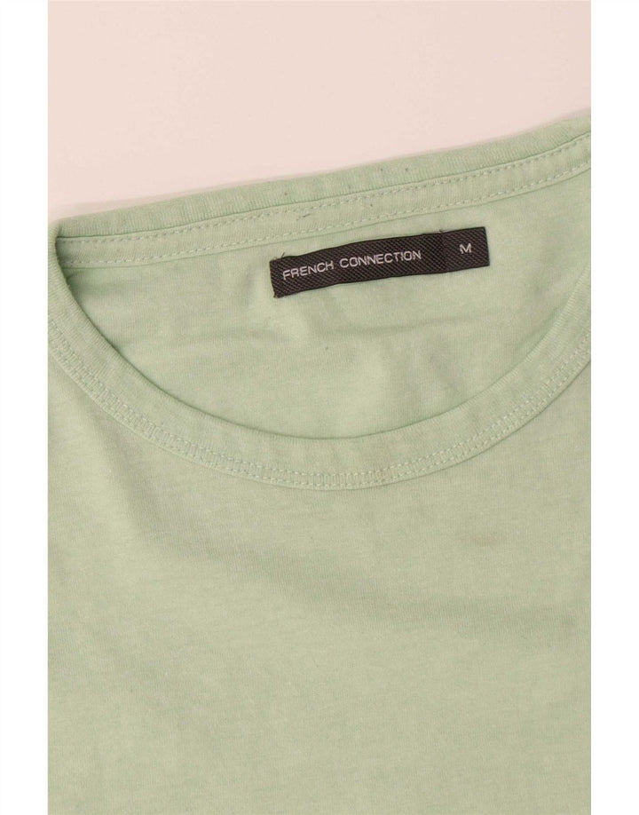 French Connection T-Shirt Homme Vert Moyen Coton