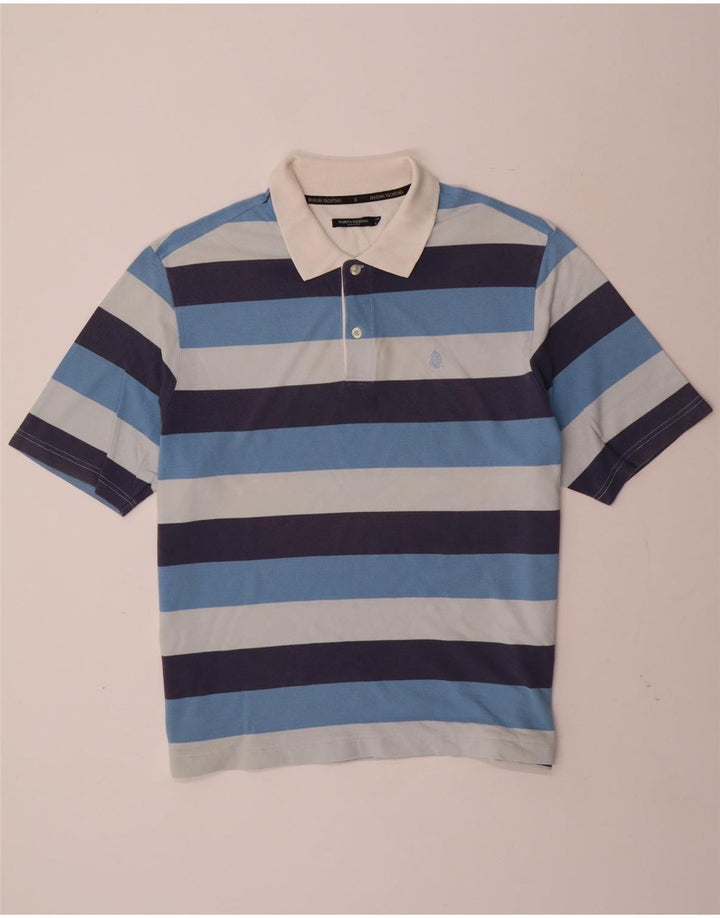 MARINA YACHTING Polo Rugby Homme 2XL Bleu Rayé