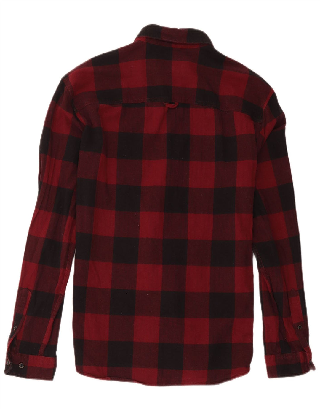 Jack & Jones Chemise en Flanelle Homme Rouge Moyen à Carreaux en Coton