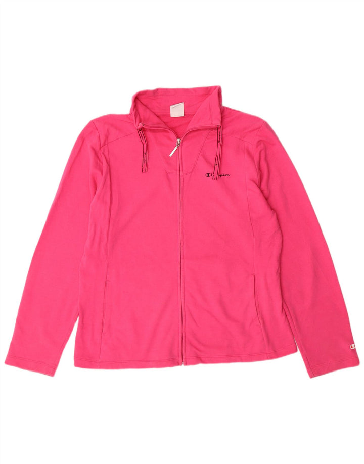 CHAMPION Veste de survêtement pour femme UK 20 2XL Rose