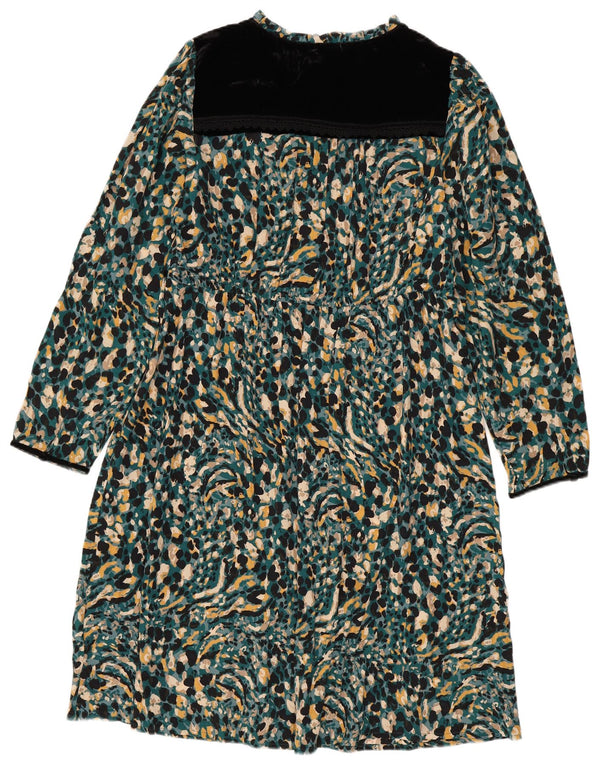 Monsoon Robe Maxi Thé pour Femme UK 10 Petit Bohème à Pois Multicolore
