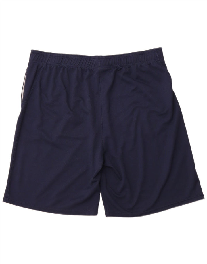 REEBOK Short de Sport Homme 2XL Bleu Marine Polyester