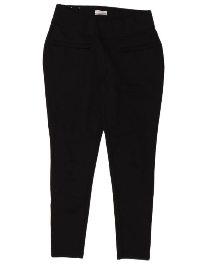 COLUMBIA Pantalon décontracté slim pour femme Medium W32 L30 Noir Polyester
