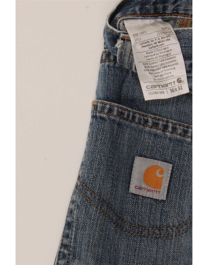 Carhartt Jean droit homme W36 L32 bleu coton