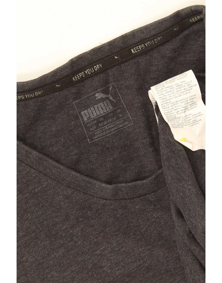 Puma T-Shirt Graphic Homme Gris Moyen Coton
