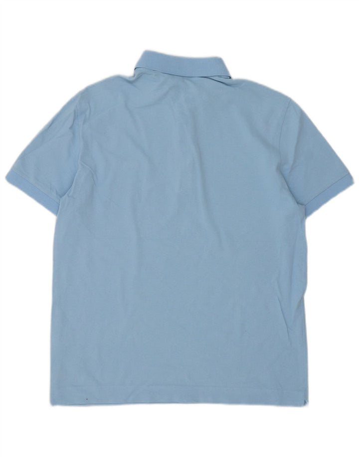 Lacoste Polo coupe classique pour homme taille 4 bleu moyen en coton