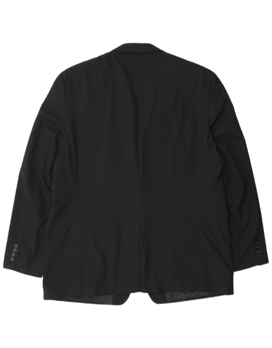 CHAPS Veste blazer longue à 2 boutons pour homme UK 48 4XL Noir Polyester