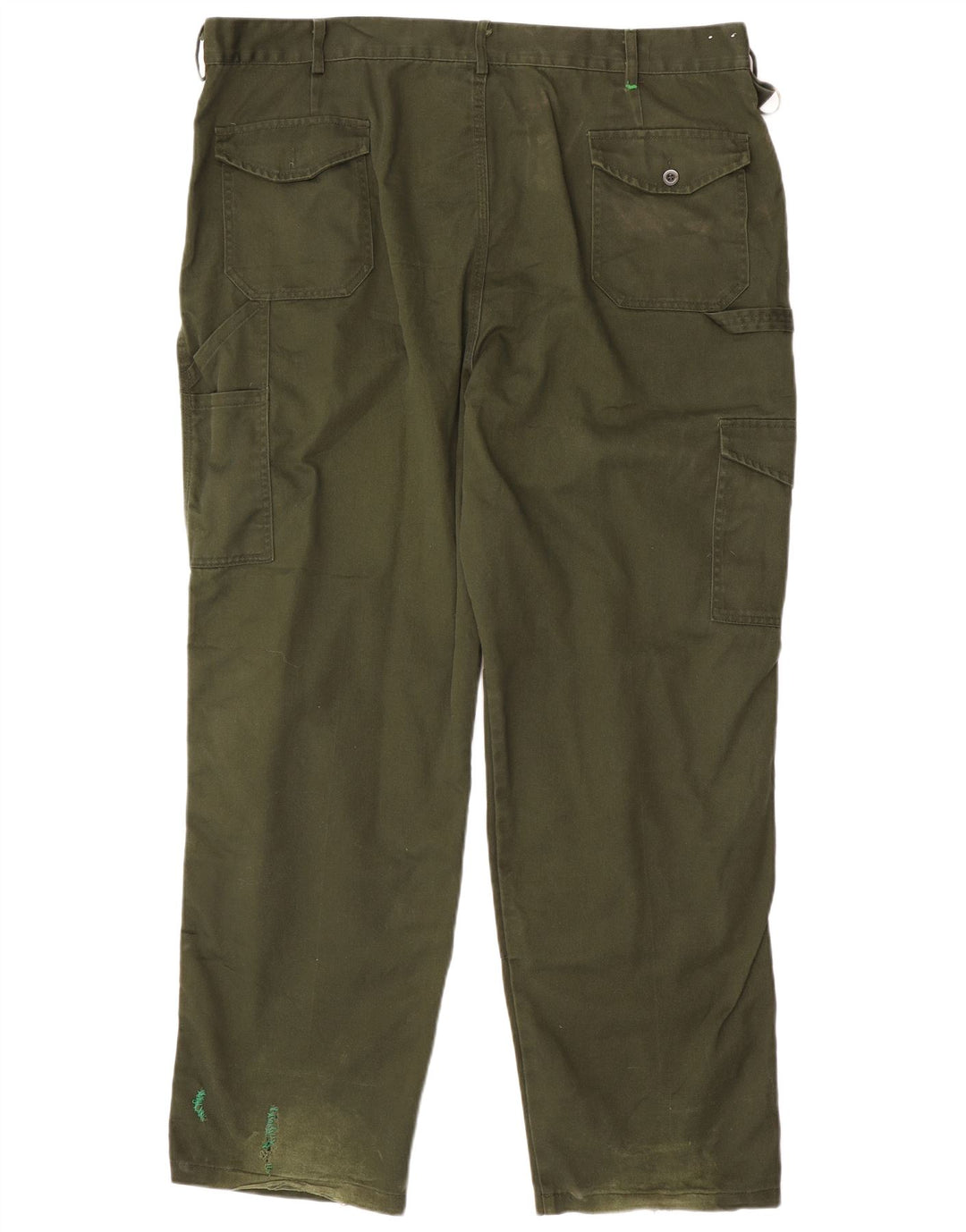 Dickies Pantalon Cargo Droit Homme W44 L31 Vert Polyester