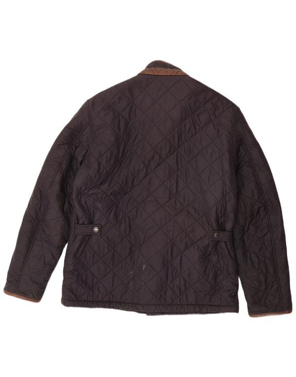 Barbour Veste matelassée pour homme UK 40 Large Bleu marine