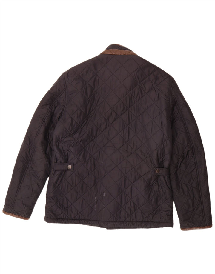 Barbour Veste matelassée pour homme UK 40 Large Bleu marine