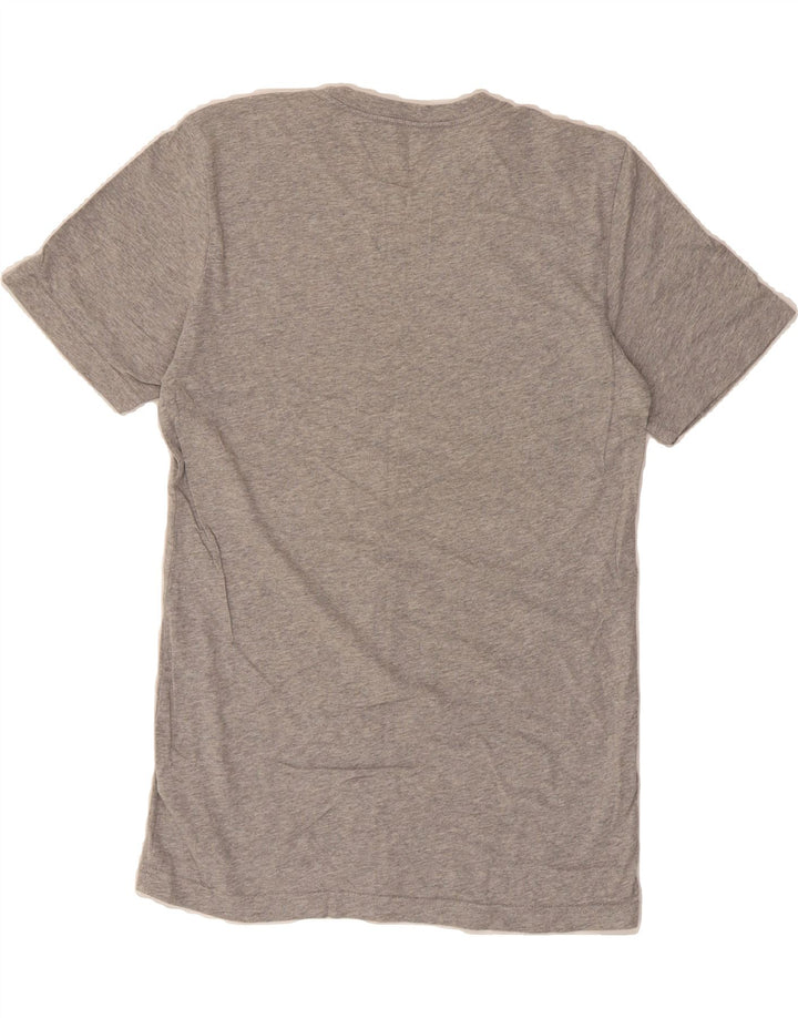 ADIDAS Mens Graphic T-Shirt Top Small Grey Cotton Vintage Adidas and Second-Hand Adidas from Messina Hembry 