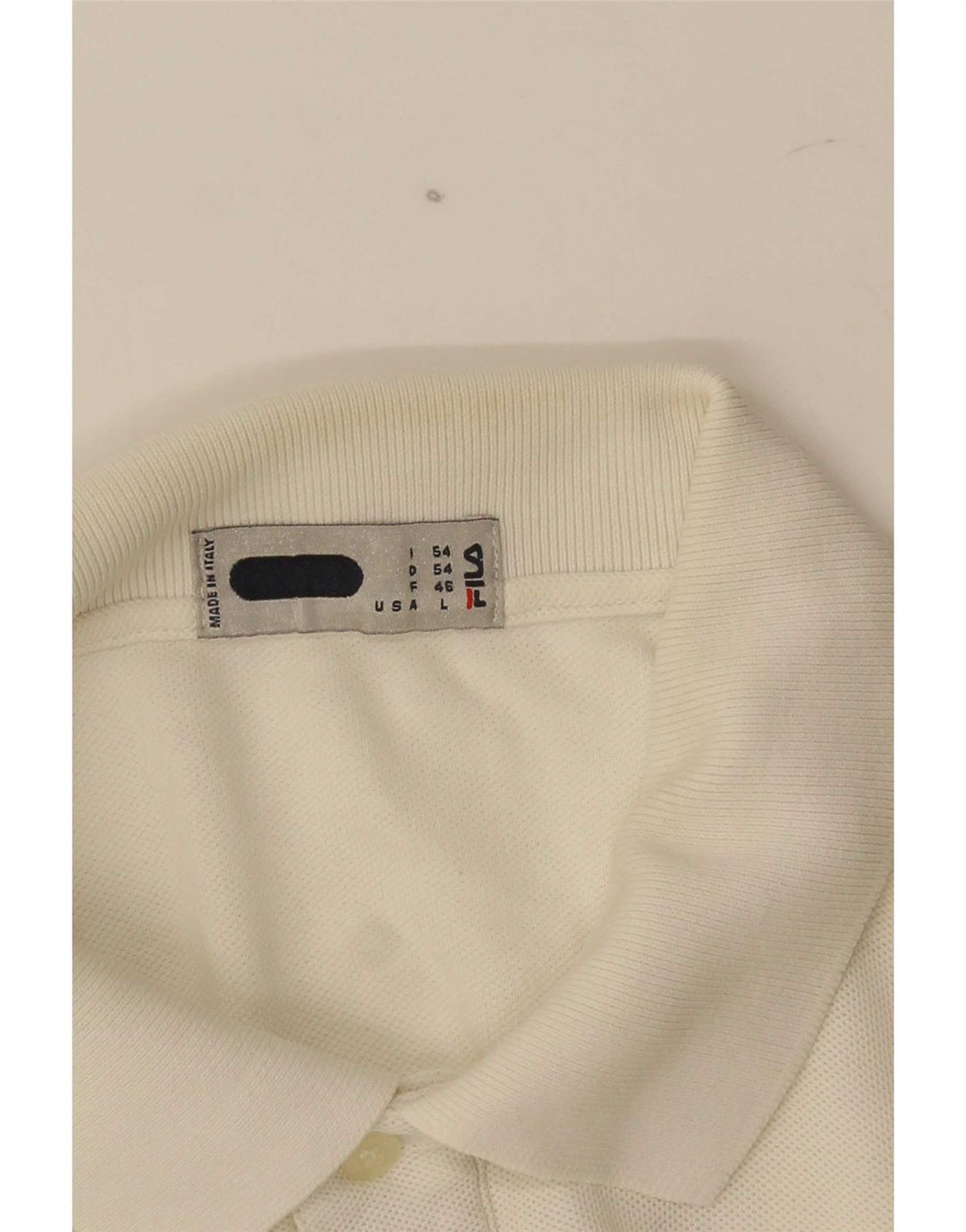 Fila Polo Homme Grand Blanc