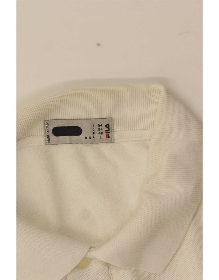 Fila Polo Homme Grand Blanc